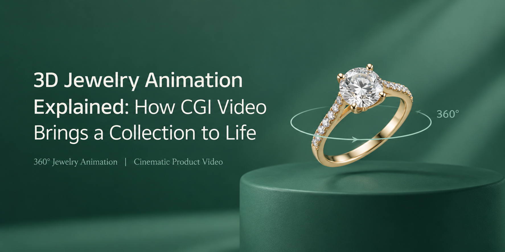 3D Jewelry Animation Explained How CGI Video Brings a Collection to Life